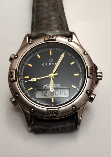 Montre certus quartz dual - quartz, time