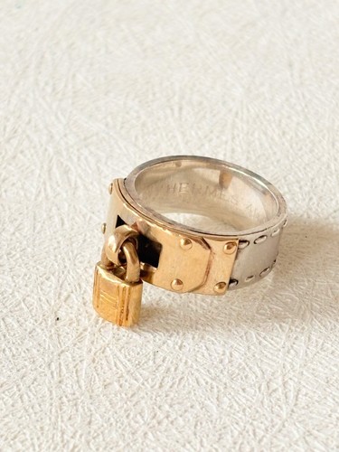 Hermès bague kelly cadenas - bague,