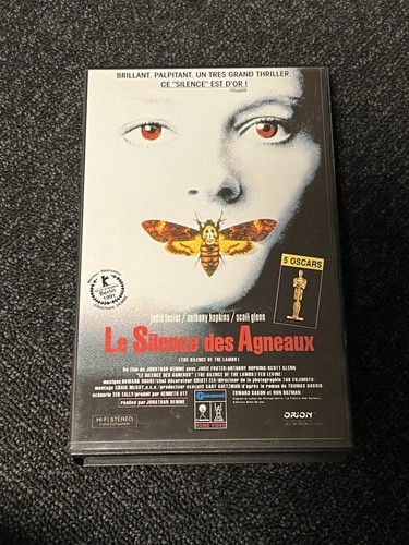Vhs silence des agneaux - silence,
