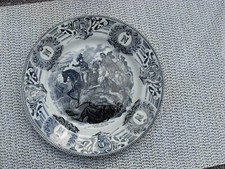 Assiette parlante ancienne