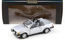 1:18 Sun Star 1984 Ford Escort XR3i Cabriolet Argent Métallique