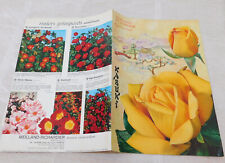 CATALOGUE MEILLAND RICHARDIER TASSIN 69 ancien vintage FLEURS rosier ROSE JARDIN