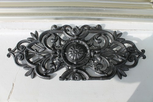 Plaque décorative fonte - décorative, en