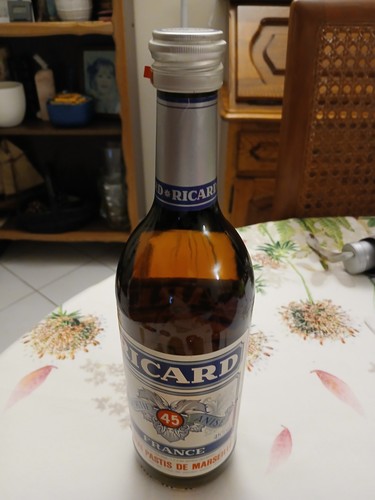 Bouteille ricard apéritif - bouteille,