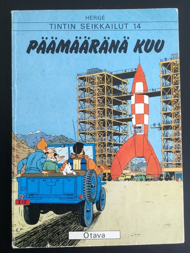 Tintin objectif lune - objectif,