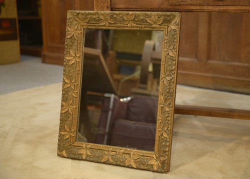 Miroir xixème bois stuc - en, et