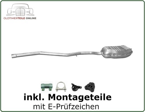 Silencieux pour bmw - pour, 3er