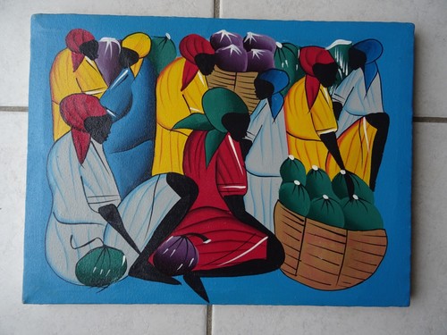Tableau art naïf toile - art,