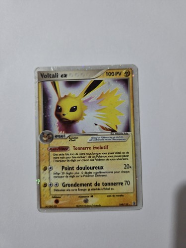 Carte pokémon voltali ex - carte,