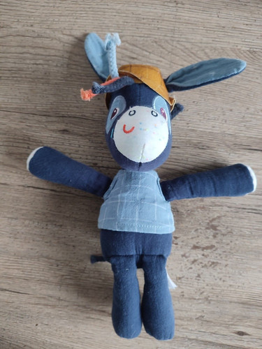 Doudou peluche ignace - ignace, l’âne