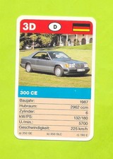 Carte Mercedes Benz - 300 CE - N°3D