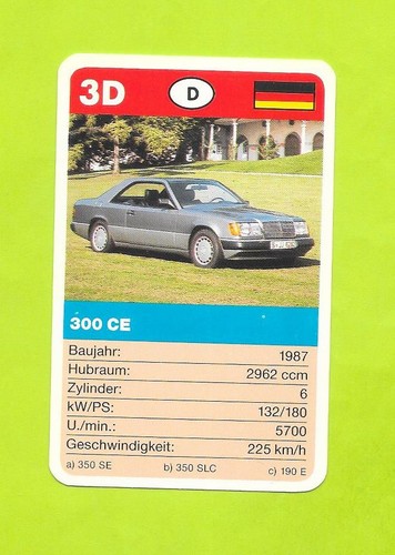Carte mercedes benz - benz, ce