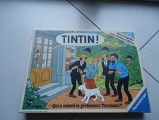 JEU TINTIN  : QUI A ENLEVÉ LE
