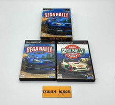 PS2 Sega Rally 2006 + Sega Rally ChapionShip Japan Racing Sony PlayStation 2
