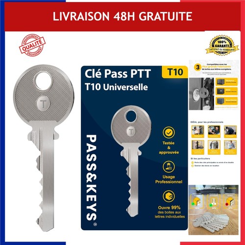 Clé pass ptt - ptt, t10