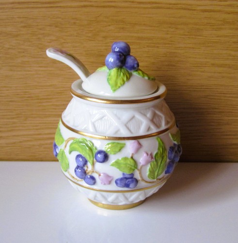 Pot moutarde porcelaine - en,