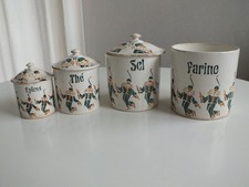 TRES RARE Série de pots à