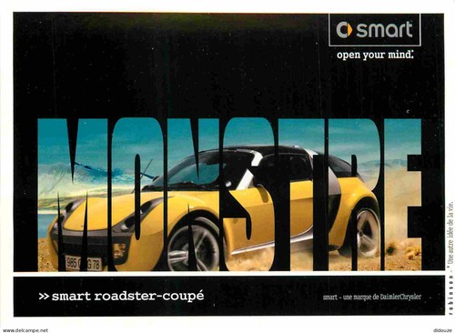 Carte postale automobiles - carte,