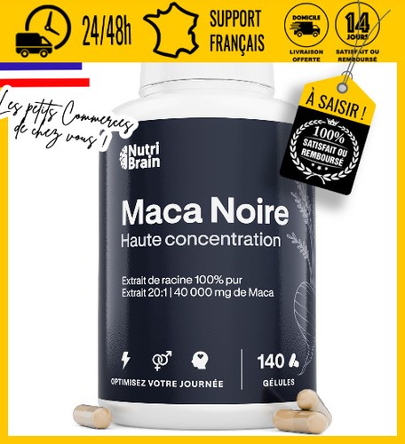 Maca noire andine pure - maca,
