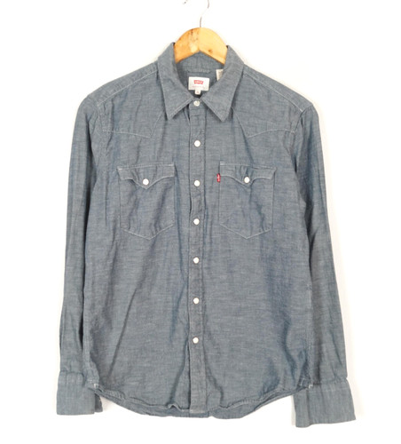 Chemise jean homme - chemise,