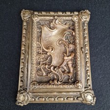 Coffret Ancien En Bronze