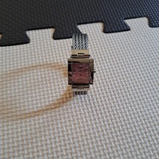 Philippe Charriol Pink Shell Diamond Women's Watch Silver Tone Pre-Owned