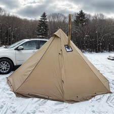 Camping Hot Tent with Wood