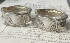 Paire Salières ARGENT Minerve