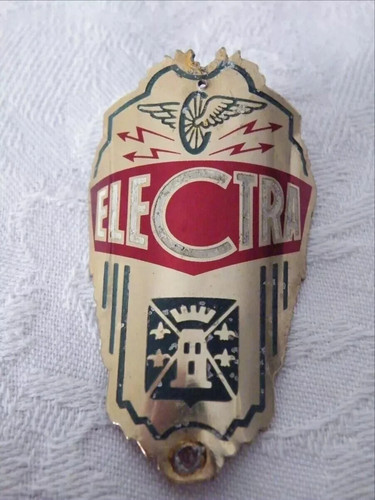 Rare plaque velo - de,
