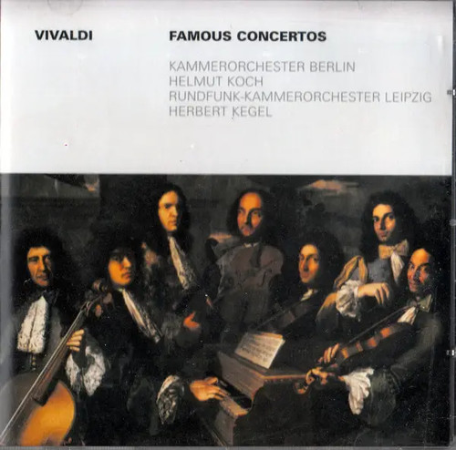 Vivaldi famous concertos - cd,