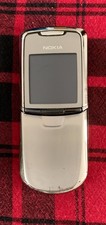 Rare Vintage Nokia 8800 Sirocco Stainless Steel Slide Phone w/ Battery 