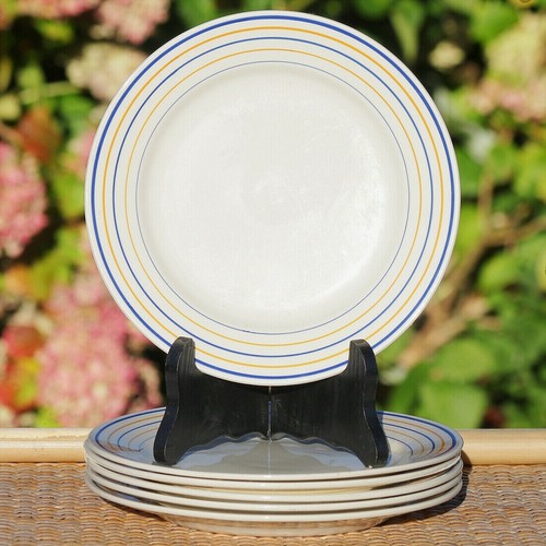 Lot assiettes rayures - lot,