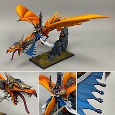 Haut Elfe Mage Sur Dragon Warhammer Fantasy Bataille The Old le Monde Wfb Peint