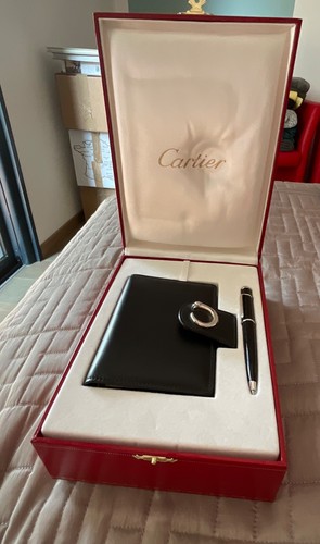 Boîte cartier avec stylo - cartier,