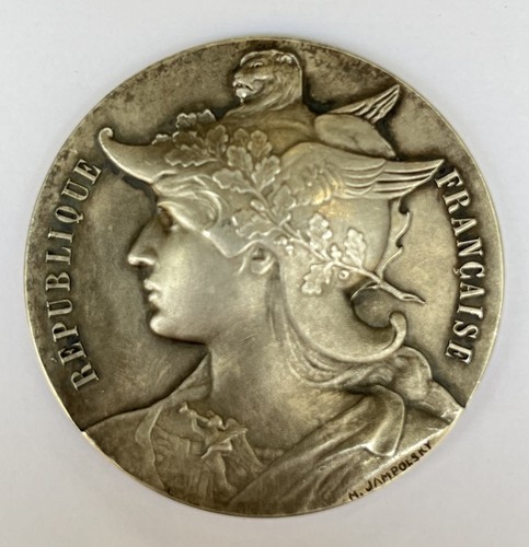 Medaille bronze argente - medaille, @