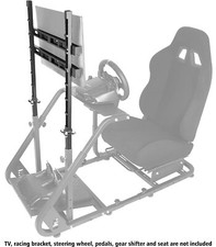 USED-Hottoby Racing Simulator Cockpit Monitor Mount For Racing Wheel Stand