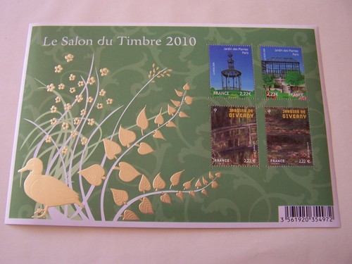 Bloc feuillet salon timbre - feuillet, du