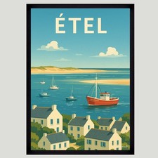Affiche Poster mural Étel