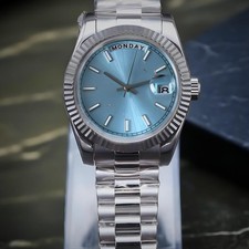 Ice Blue  Automatic Day-Date | Sapphire | NH35 Aut