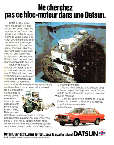 Advertising 0423 1980 - , datsun