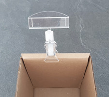 Porte étiquette articulé