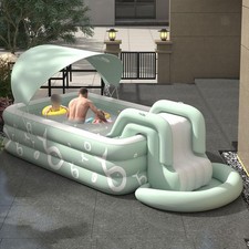 Toboggan gonflable en PVC pour