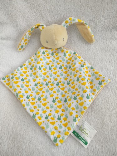 Doudou plat bebe - plat, lapin