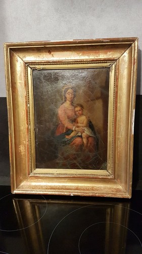 Hst tableau ancien vierge - tableau,
