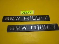 BMW R100/7 set emblem nameplate plate lettering nameplate type plate