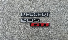Monogramme Peugeot 205 GTI
