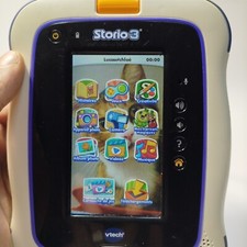 Console Storio 3 Vtech Bleu / Tablette  Testé et Fonctionnel + Pile Neuf 