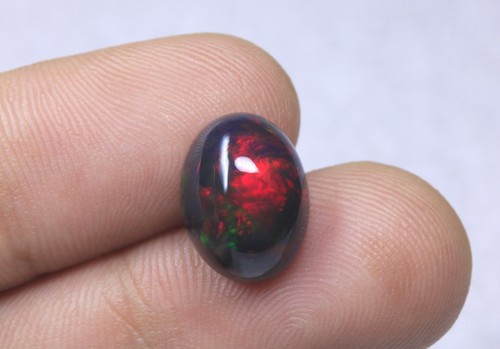 Cabochon opale noire - d'opale,