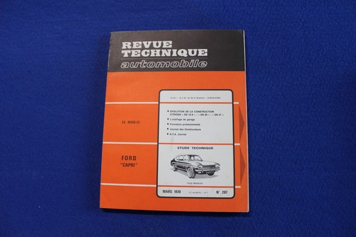 Revue technique automobile - revue,