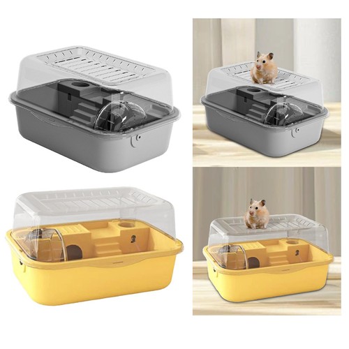 Cage pour hamster transparente